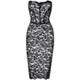 Платье Noir Handmade F301 Catalyst lace up midi dress Вlack, XXL: Вид Платья