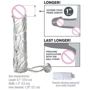 Вибронасадка для увеличения члена Fx Vibrating Super Sleeve, +2,5 см: Назначение Для увеличения