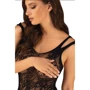 Бодістокінг Obsessive Bodystocking F237 black XL/XXL: Матеріал Нейлон