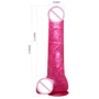 Фаллоимитатор на присоске SEXTOY TOP PENIS, BW-008038NC: Длина проникновения, см 21