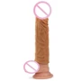 Насадка LoveToy Pleasure X-Tender Penis Sleeve Flesh Add 2", Brown: Наличие вибрации Нет