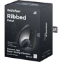 Віброяйце Satisfyer Ribbed Petal Connect App Black: Тип і форма Виброяйцо