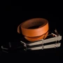 Регулируемая шлепалка LOCKINK Adjustable Slapper for Impact Play - Brown: Цвет коричневый