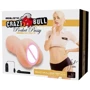 Мастурбатор з вібрацією LYBAILE Crazy Bull - Realistic Pocket Pussy (BM-009228Z): Діаметр, см 8.5