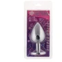 Анальна пробка, Silver Heart Amethyst, L: Для кого унісекс