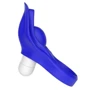 Эрекционное виброкольцо LoveToy Power Clit Cockring, Blue фото 5