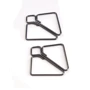 Зажимы для сосков с тяжелой подвеской LOCKINK Nipple Clamps with Heavy Pendant - Grey: Производитель LOCKINK