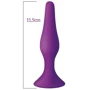 Анальная пробка на присоске MAI Attraction Toys №33 Purple: Для кого Унисекс