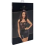 Платье Noir Handmade F300 Solace lace up corset mini dress Вlack, XXL: Размер XXL
