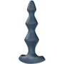 Анальний стимулятор-намистини з двома моторами Satisfyer Lolli-Plug 1 (dark teal): Матеріал силікон