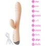 Вибратор с клиторальным отростком NDS 1219-1 Flesh (23607): Для кого Для женщин