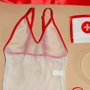 Ігровий костюм Медсестра NDS W338 White/Red S/M (23639): Тип Медсестры