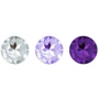 Набор анальных пробок с кристаллом Rianne S: Booty Plug Set Purple: Тип Анальные пробки