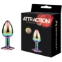 Металевий анальний затор MAI Attraction Toys №72 Rainbow: Для кого Унисекс