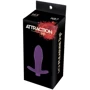 Анальная пробка с вибрацией MAI Attraction Toys №87 Purple: Для кого Унисекс