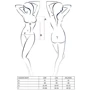 Сексуальне боді Passion AGAWA BODY black XXL / XXXL фото 2