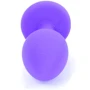 Анальная пробка Boss Series - Jewellery Purple Silicon PLUG Small Red (BS6400082): Особенности С кристаллами