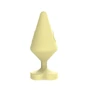 Анальный плаг Chisa Small Luv Heart Plug, Yellow: Для кого Унисекс