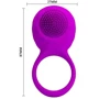 Віброкільце PREETTY LOVE FLORENCE BI-014410: Колір фіолетовий