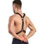 Портупея Bedroom Fantasies Max Chest Centerpiece - Black: Применение На грудь