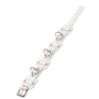 Ошейник VIP Leather Collar, white: Цвет белый
