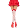 Панчохи Leg Avenue Polka Dot Mushroom Thigh Highs One Size: Матеріал Нейлон