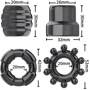 Набор из 4 эрекционных колец STAY HARD Cock Ring Set Black, LN5015: Производитель LICHAO