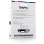 Анальная пробка с кристаллом LoveToy Small Silver Plug Red: Тип Анальные пробки