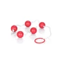 Анальные шарики средние Medium Anal Beads, 2 см: Наличие вибрации Нет