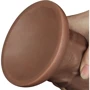 Фаллоимитатор LoveToy Realistic Chubby Dildo Brown 10.5": Тип Гиганты