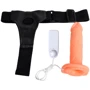 Страпон LYBAILE Jessica Strap On Vibrating: Тип крепления На ремешках