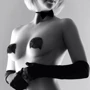 Пестіс Bijoux Indiscrets Burlesque pasties GLITTER and BOW: Для кого Для жінок