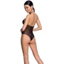 Бодістокінг Passion BS088 black: Декор Шнуровка