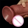 Фаллоимитатор LoveToy Dual-Layered Silicone Nature Cock 10" Flesh: Наличие вибрации Нет