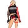Эротический костюм Leg Avenue Crime Spree Sweetie Costume L: Вид Костюмы
