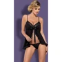 Комплект Obsessive Dotina babydoll, L/XL фото 2