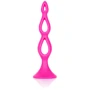 Тройная полая анальная пробка CalExotic Booty Call Silicone Triple Probe, розовый
