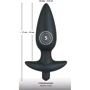 Анальная пробка Orion - Black Velvet Vibrating Plug Large: Тип Анальные пробки