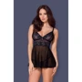 Комплект Obsessive 866-BAB-1 babydoll, L/XL