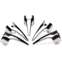 Набір каблучок з пазурами Master Series Five-Piece Sensation Claw Rings - Silver: Вид Украшения