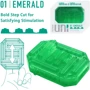 Стимулятор для эрогенных зон Tenga UNI Emerald: Материал TPE (термопластичный эластомер)