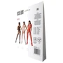 Бодістокінг із плетенням на грудях Passion BS099 One Size white: Застосування На тело