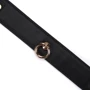 Ошейник с поводком Liebe Seele Black Organosilicon Collar with Leash фото 5