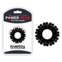 Эрекционное кольцо LoveToy POWER PLUS Cockring, Black: Производитель LOVETOY