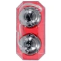 Вагинальные шарики Seven Creations Plastic Balls (серебристые): Количество шариков 2