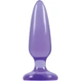 Анальна пробка Pleasure Plug Small, 10х3,5 см, пурпурний: Тип Анальні пробки