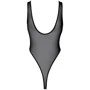 Боди Noir Handmade F322 Paparazzi elastic mesh body Black, S: Материал Полиамид