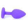 Анальная пробка Boss Series - Jewellery Purple Silicon PLUG Small Red (BS6400082): Наличие вибрации Нет