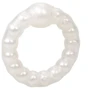 Кільце на пеніс Pearl Beaded Prolong Ring, білий: Колір білий