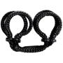 Наручники из японского шелка Japanese Silk Love Rope Wrist Cuffs, черный